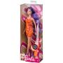 Muñeca Barbie Hairtastic (morado)