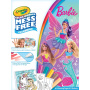 Maravilla de colores CRAYOLA - Barbie | Libro para colorear sin complicaciones (incluye 18 páginas para colorear y 5 marcadores Magic Color Wonder)