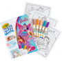 Maravilla de colores CRAYOLA - Barbie | Libro para colorear sin complicaciones (incluye 18 páginas para colorear y 5 marcadores Magic Color Wonder)