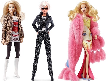 Andy Warhol Barbie® Dolls