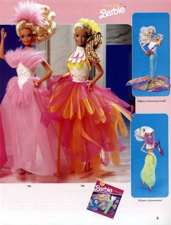 Barbie Costume Ball Fashions