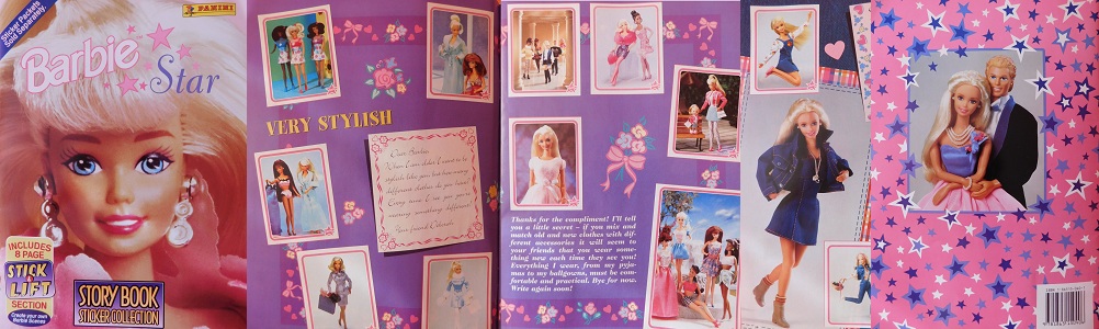Álbum Barbie Star de Panini 1997