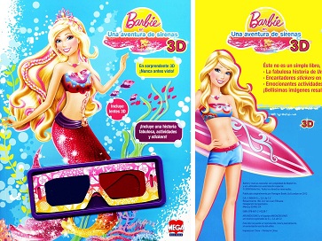 Barbie, Una aventura de sirenas, imágenes 3D
