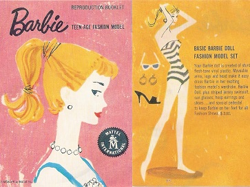 Catálogo Barbie Journal 1959