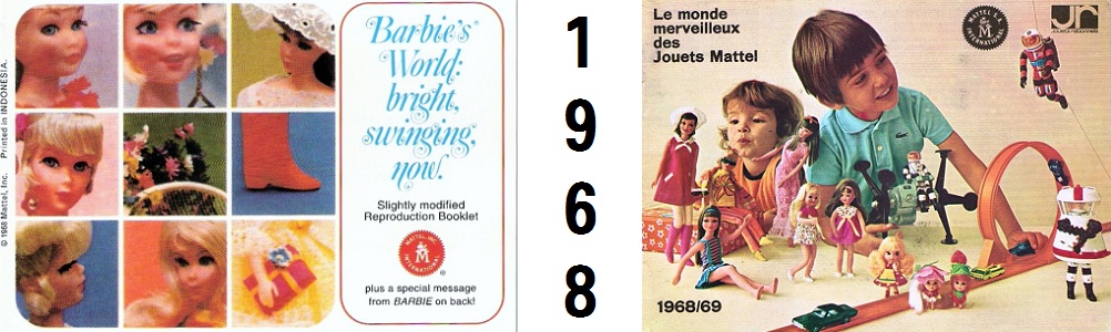Catálogos Barbie 1968