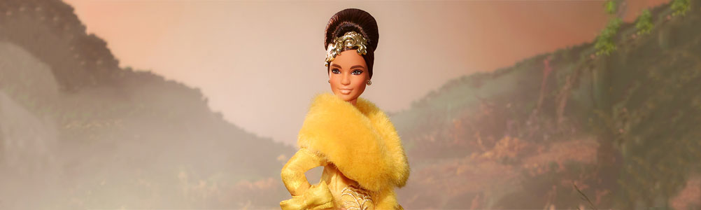 El mundialmente famoso vestido -Yellow Queen- de Guo Pei inspira una nueva colaboración con Barbie