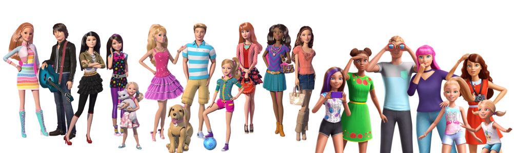 Familia de Barbie y otros personajes principales