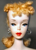 # 3 Muñeca Barbie Vintage con cola de caballo