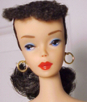 # 4 Muñeca Barbie Vintage con cola de caballo