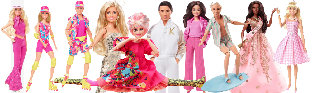 Las muñecas y accesorios de Barbie, La Película