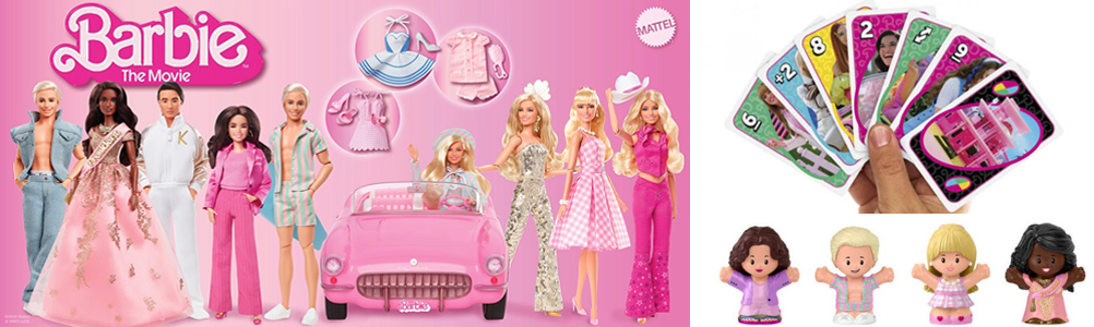 Mattel lanza los productos de Barbie la película