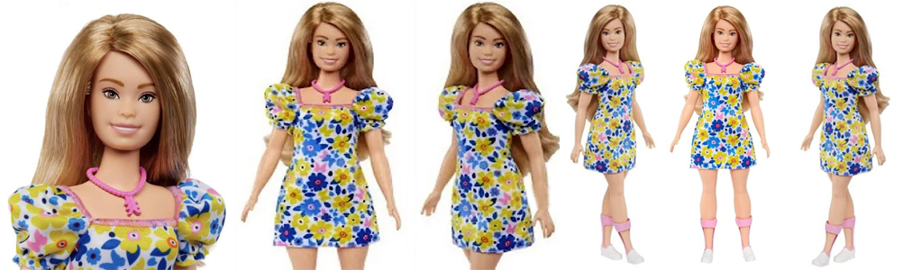 Mattel lanza su primera Barbie con síndrome de Down