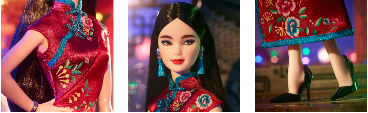 Muñeca Barbie Año Nuevo Lunar