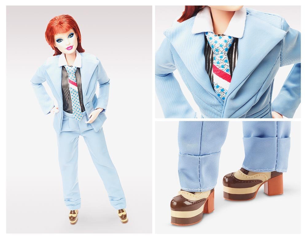Muñeca Barbie David Bowie