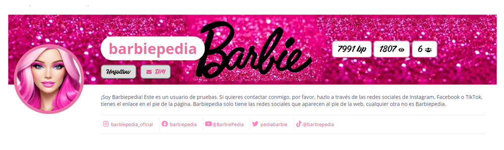 Nuevas Características del Perfil de Usuario: ¡Mejoras Fascinantes en BarbiePedia!