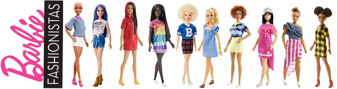Serie muñecas Barbie Fashionistas 2018