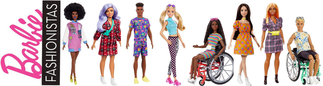 Serie muñecas Barbie Fashionistas 2021
