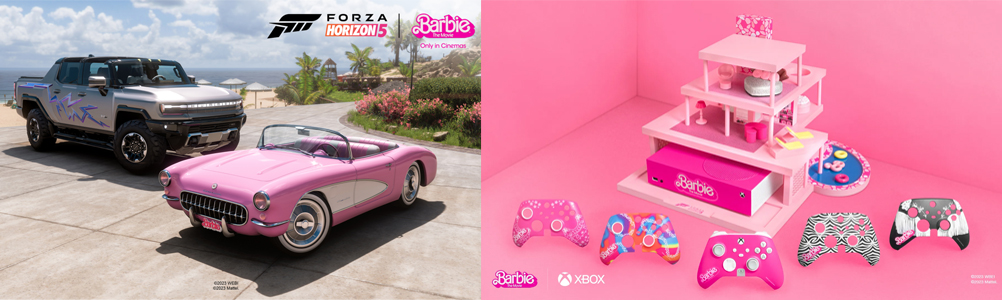 Xbox y Barbie, la muñeca más famosa